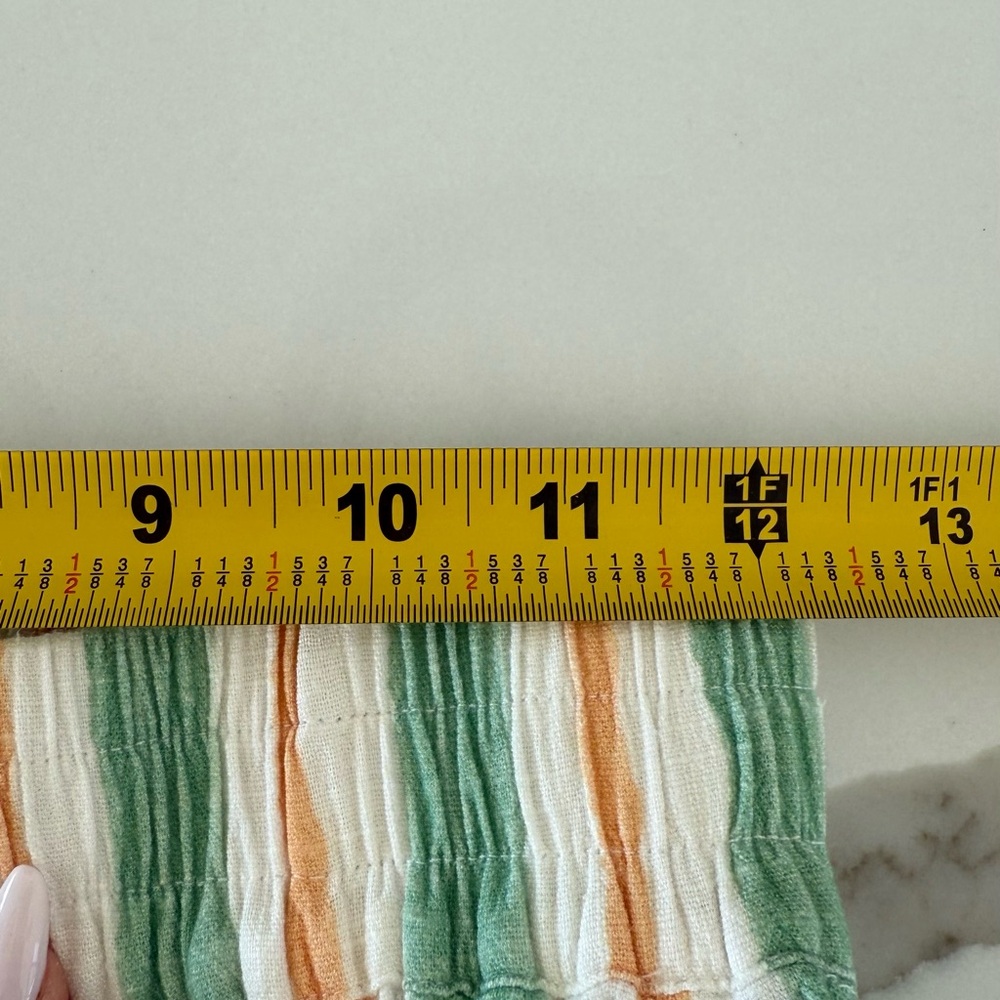 Anthropologie Noni Wide Leg Striped Linen Pants - Picture 5 of 5